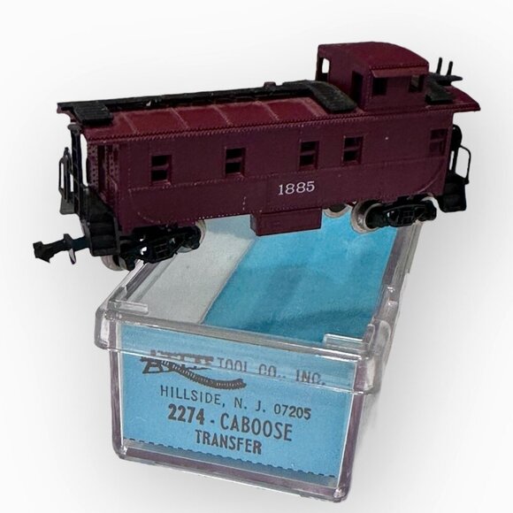 Atlas 2274 Caboose Transfer Model Train 1885 N Scale Includes Original Box - Picture 3 of 13